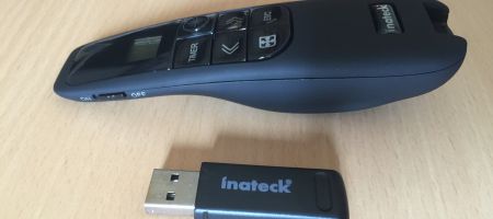 [TEST] Télécommande / Pointeur laser de Inateck